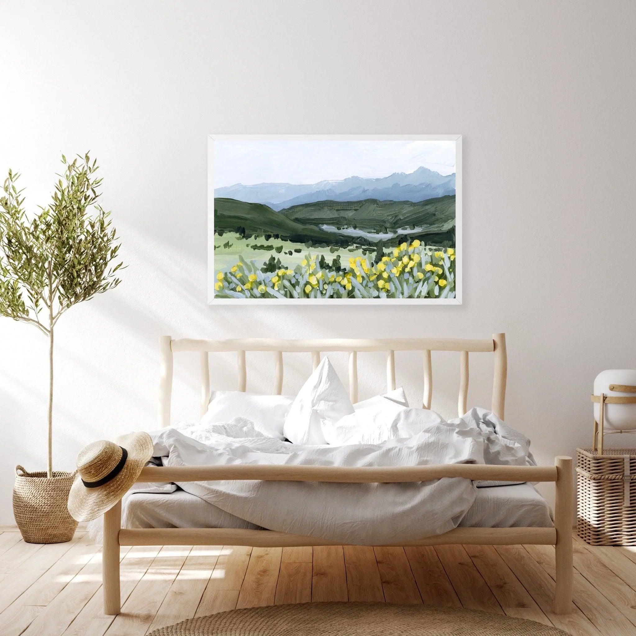 "Wildflower Hike" Art Print - The Mayfair Hall