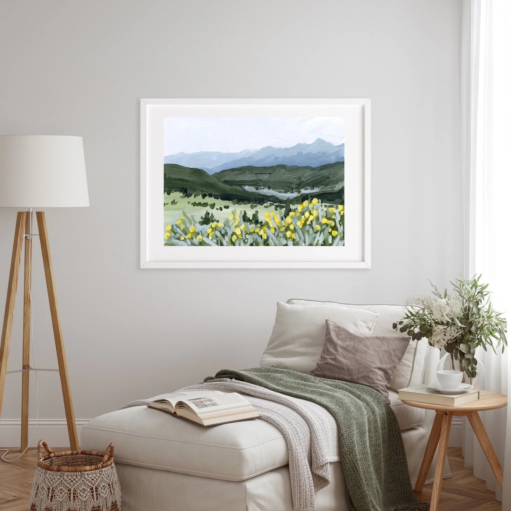 "Wildflower Hike" Art Print - The Mayfair Hall