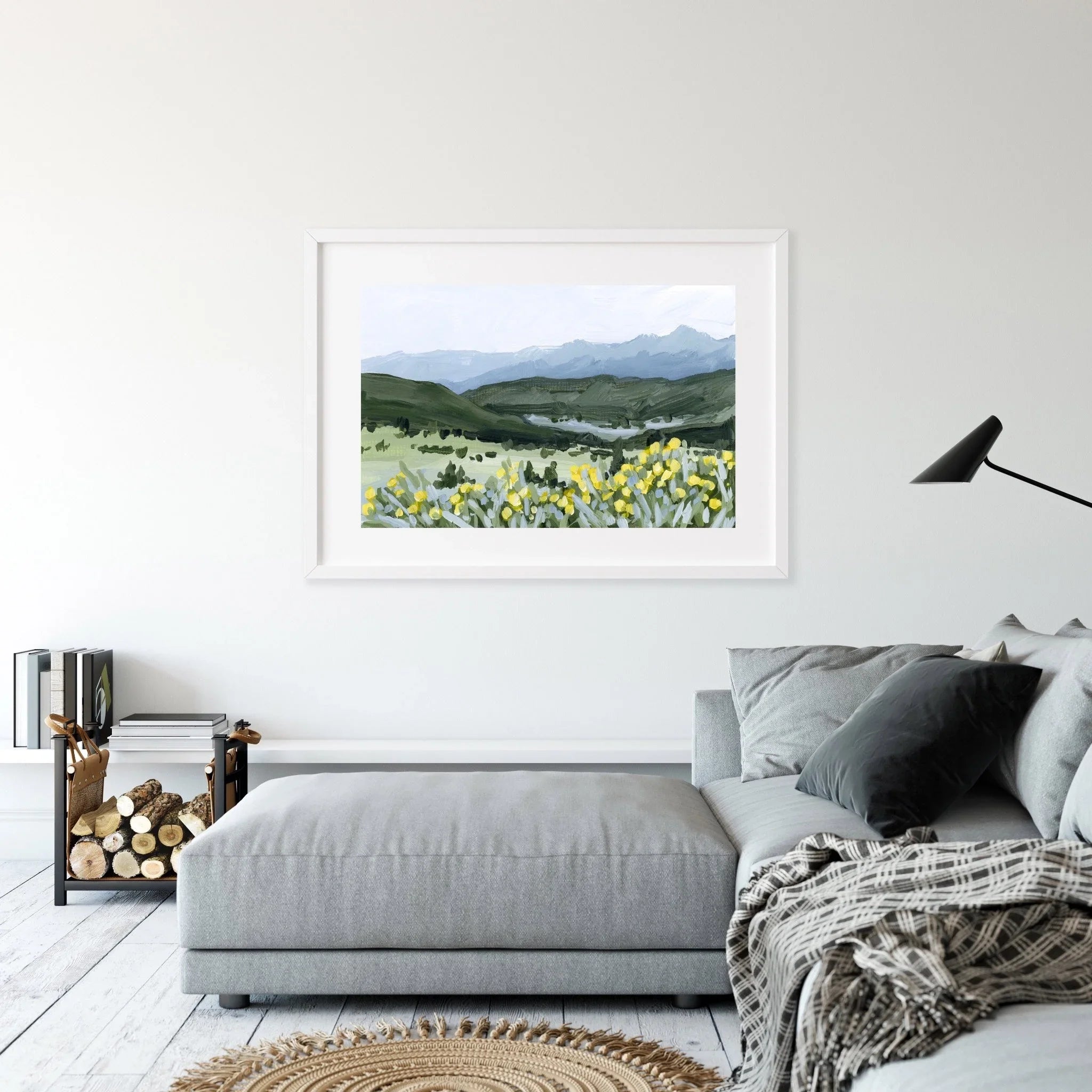 "Wildflower Hike" Art Print - The Mayfair Hall