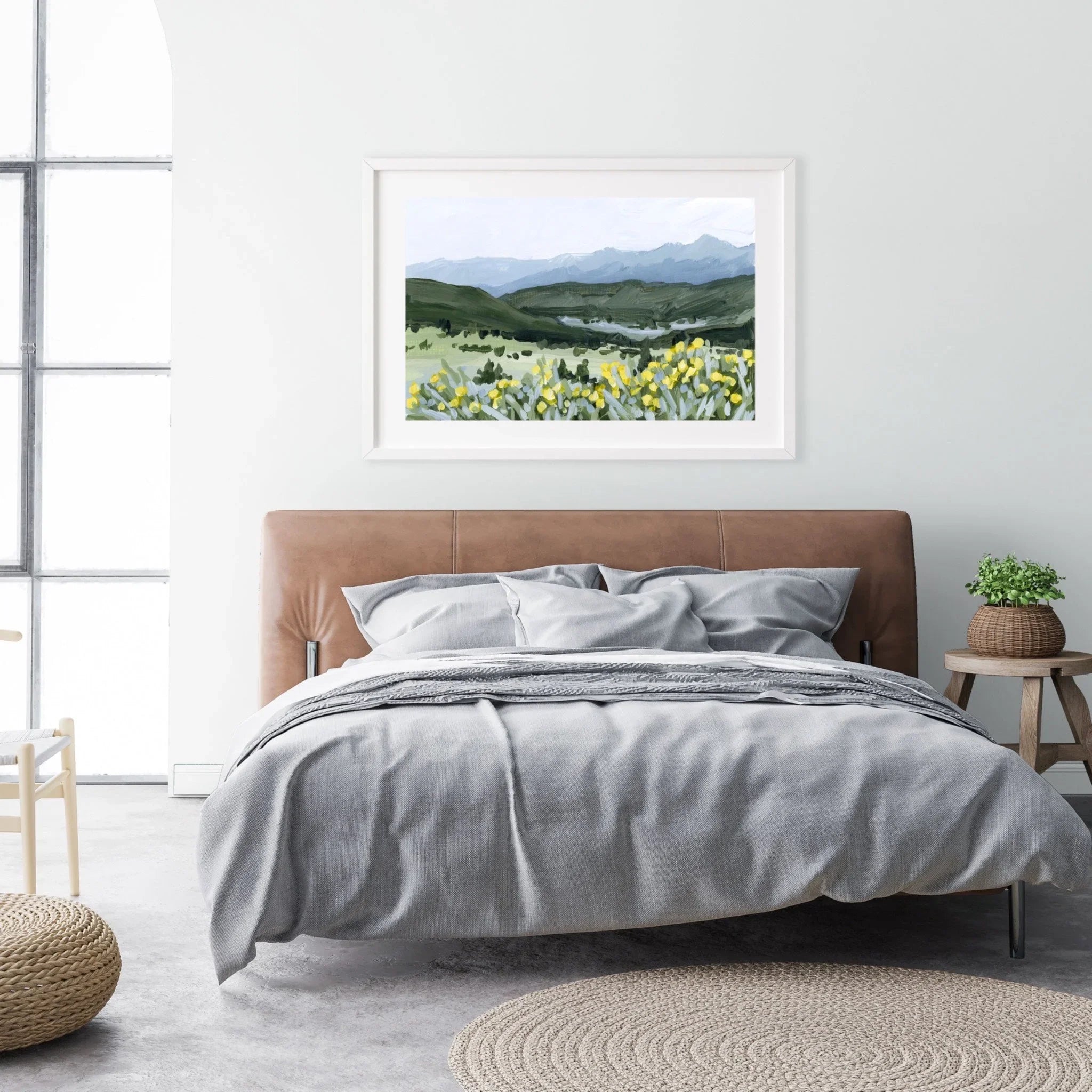 "Wildflower Hike" Art Print - The Mayfair Hall