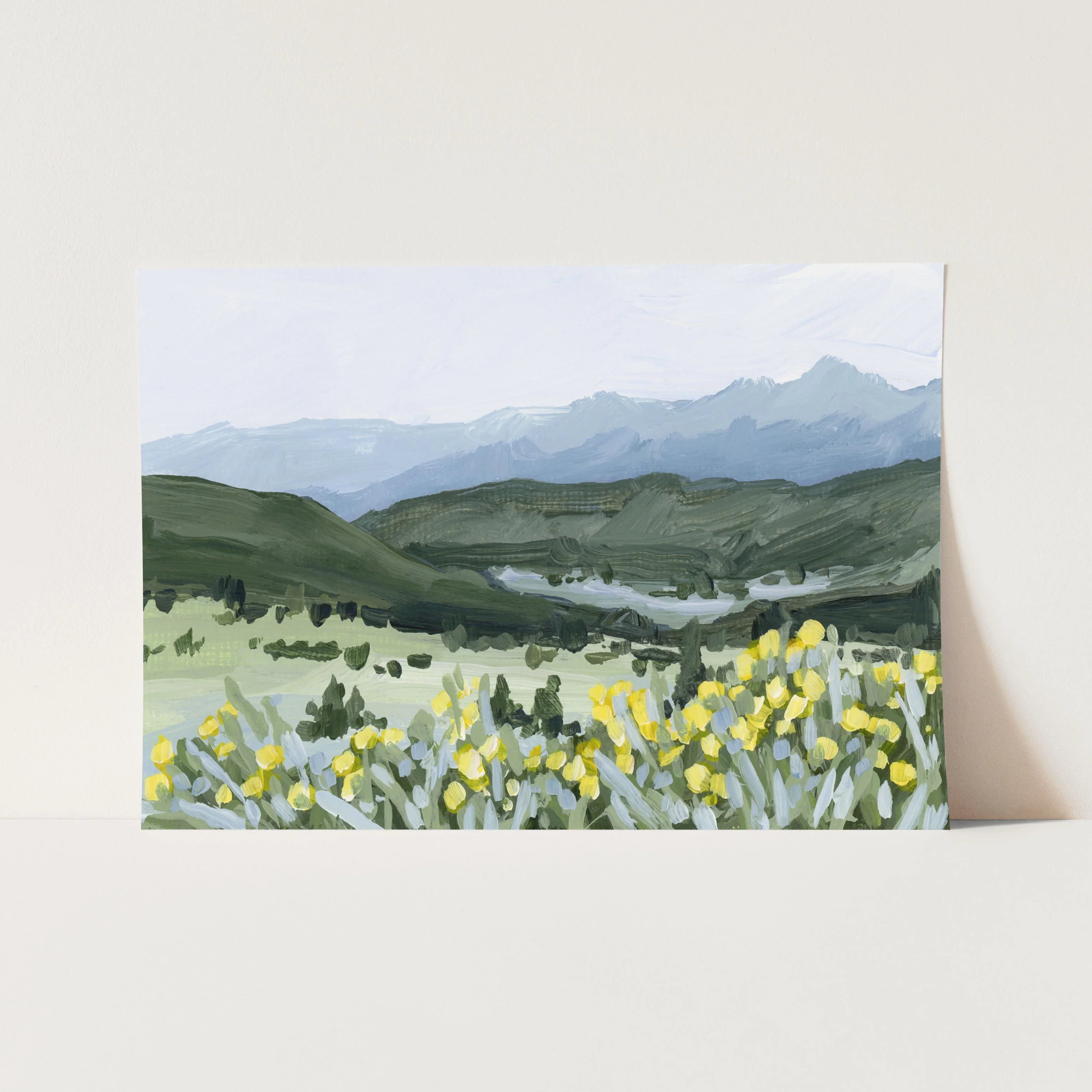 "Wildflower Hike" Art Print - The Mayfair Hall