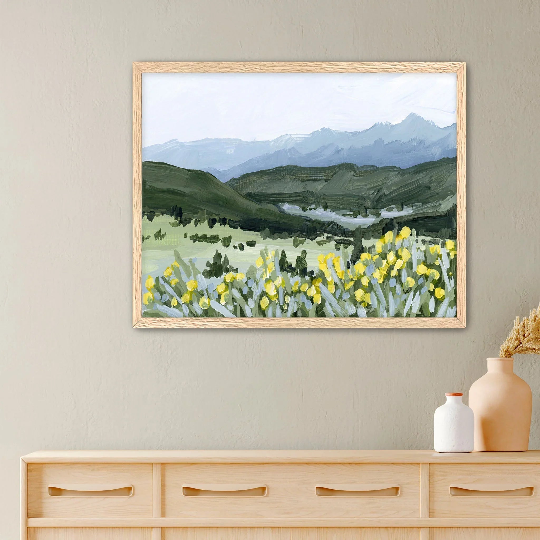 "Wildflower Hike" Art Print - The Mayfair Hall