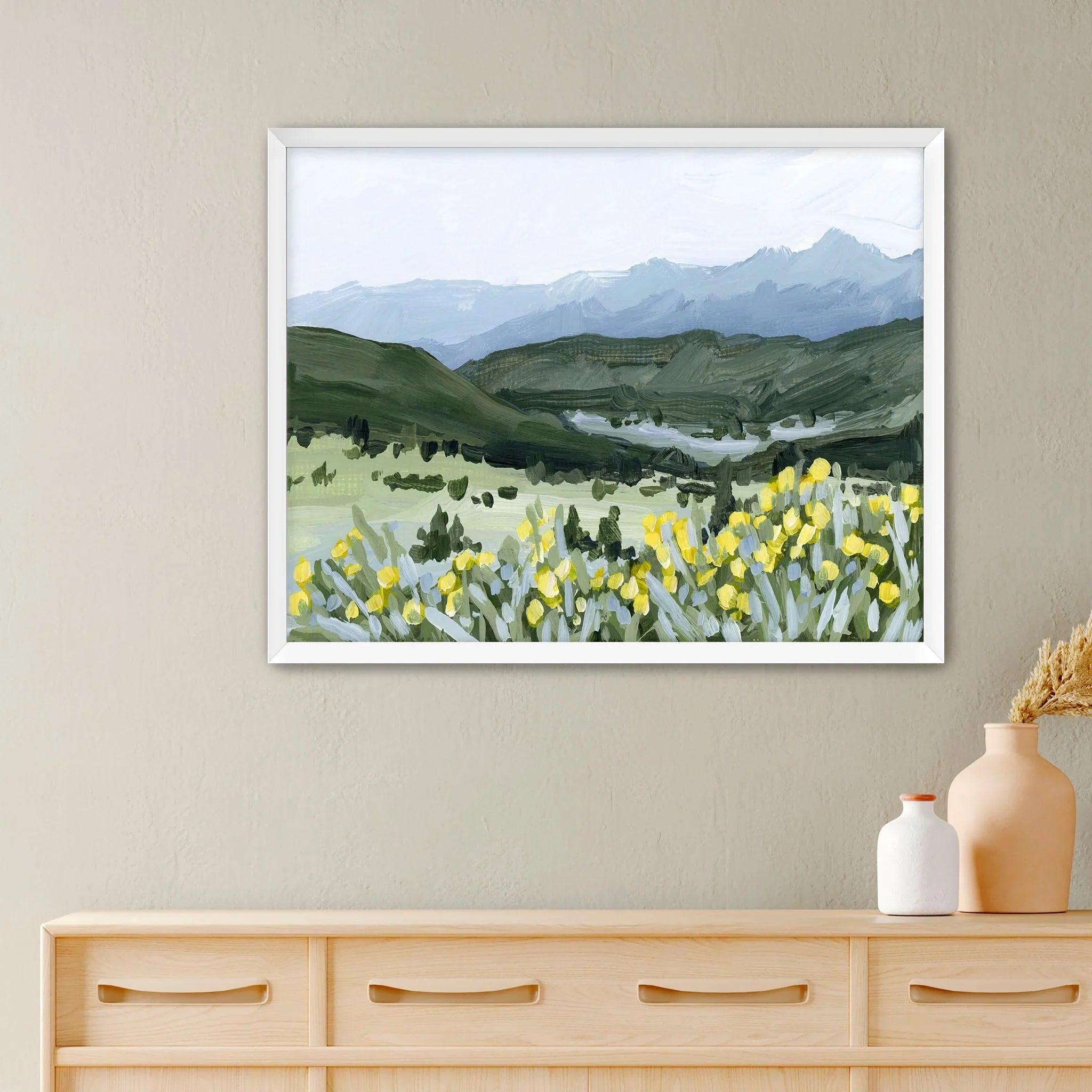 "Wildflower Hike" Art Print - The Mayfair Hall