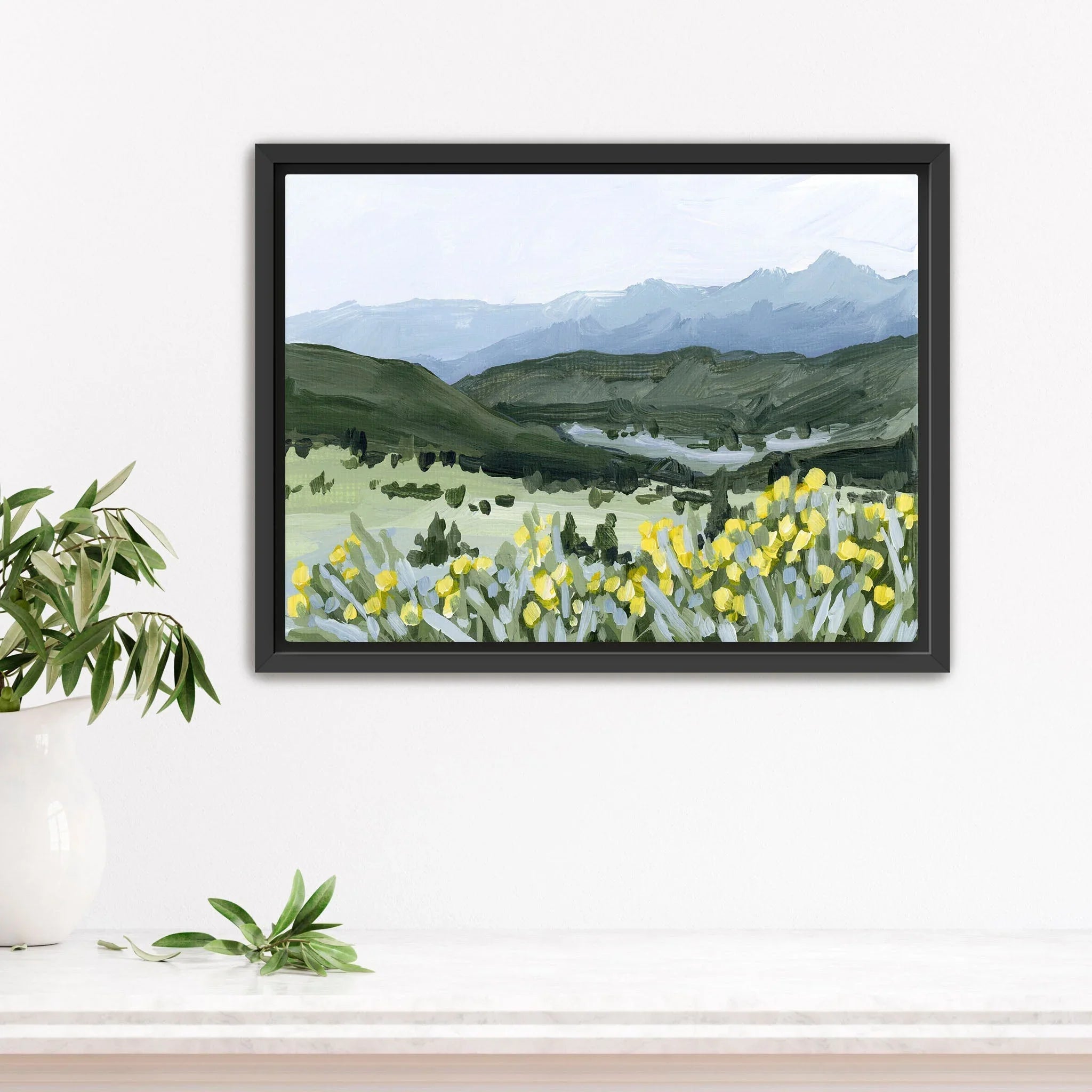 "Wildflower Hike" Art Print - The Mayfair Hall
