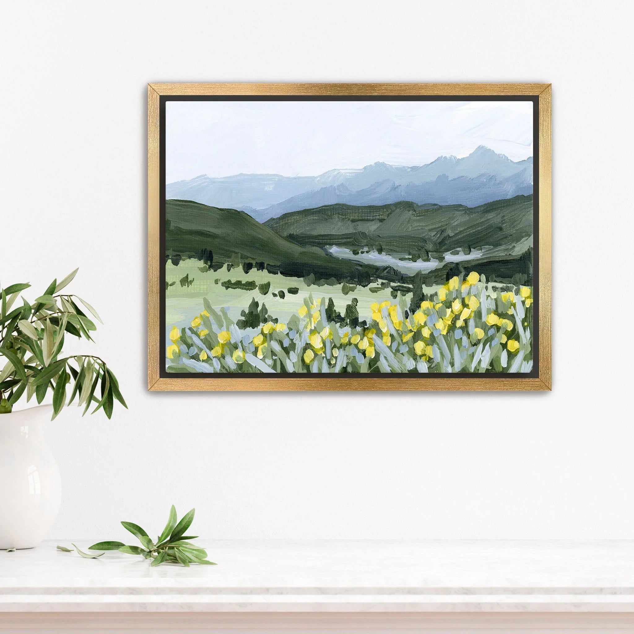 "Wildflower Hike" Art Print - The Mayfair Hall