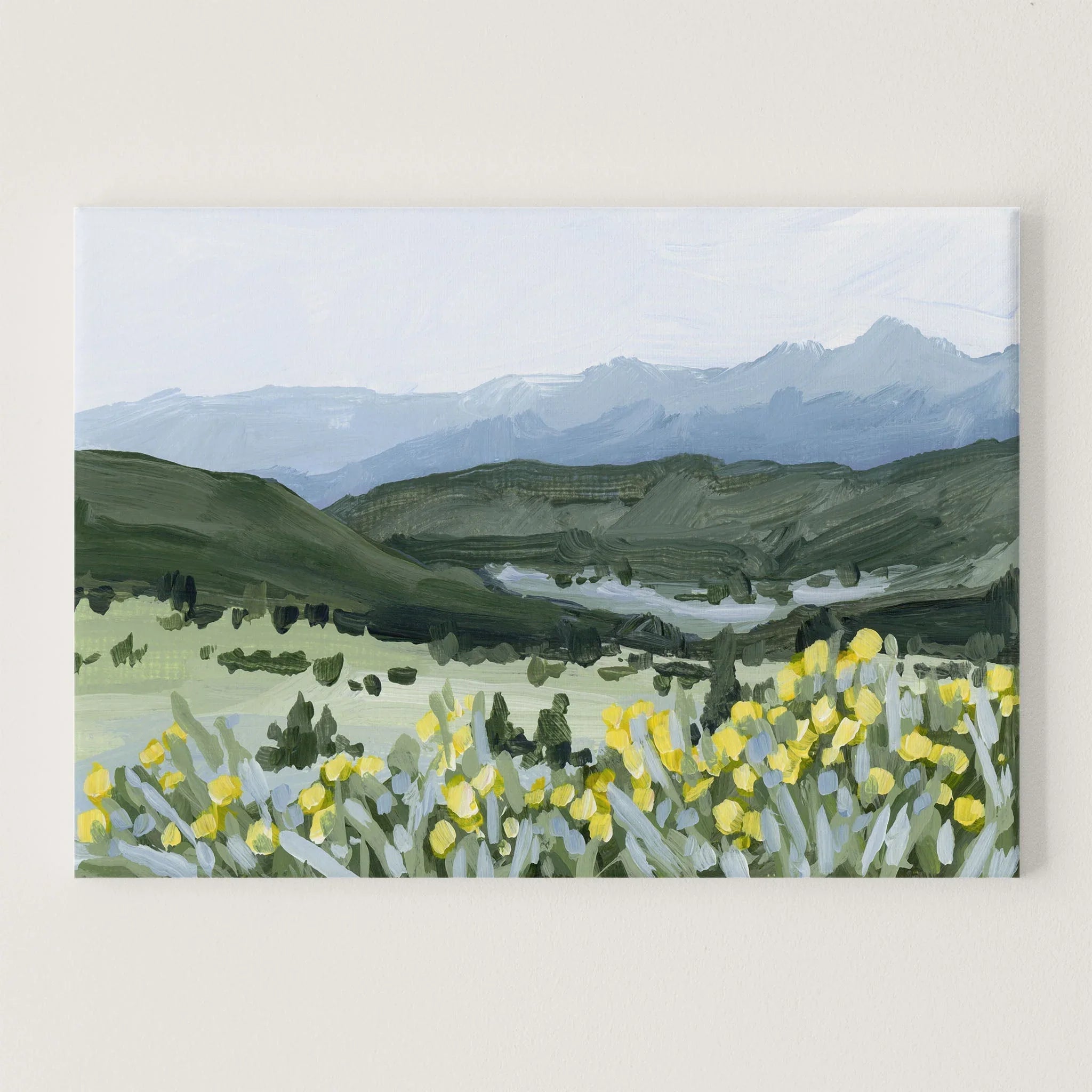 "Wildflower Hike" Art Print - The Mayfair Hall