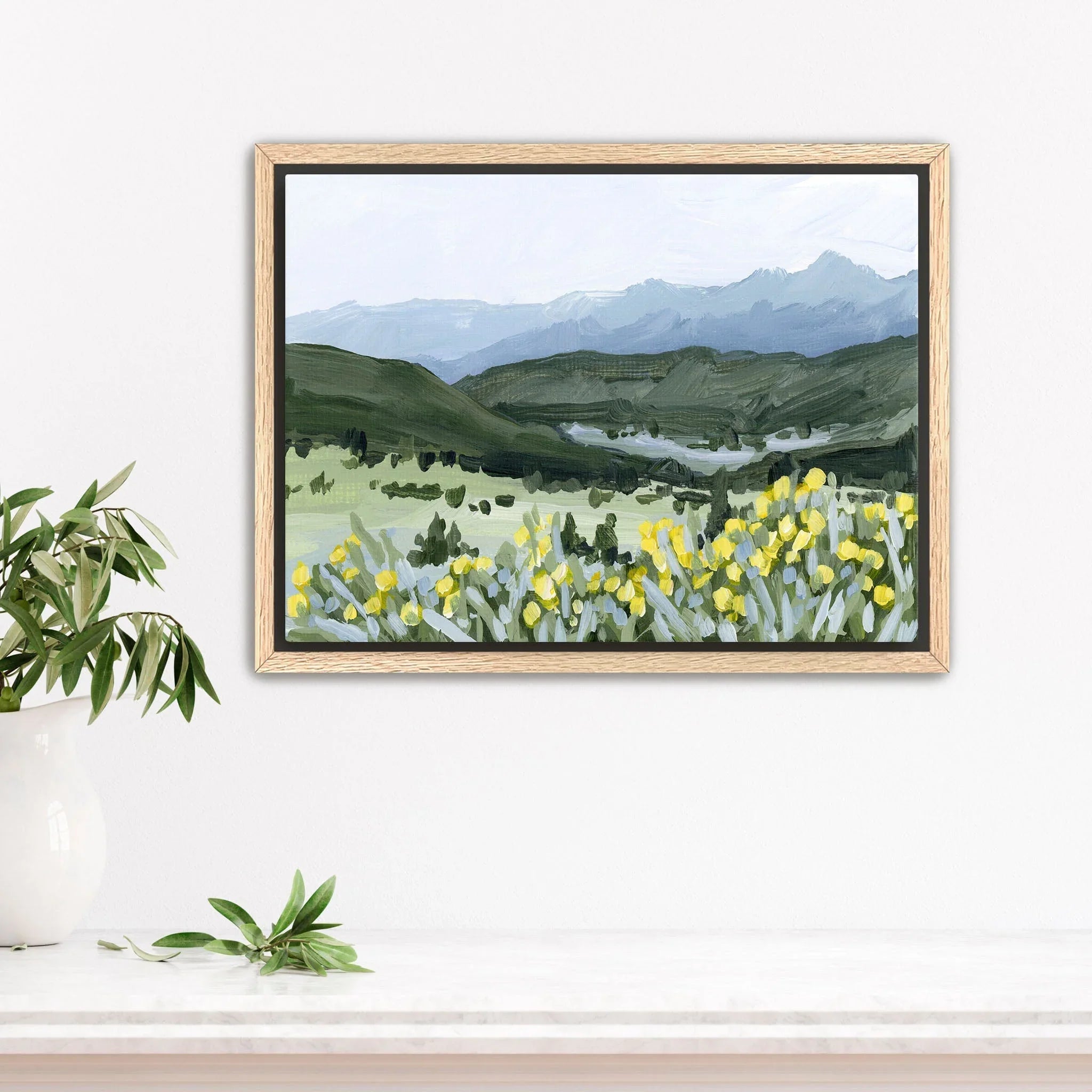 "Wildflower Hike" Art Print - The Mayfair Hall
