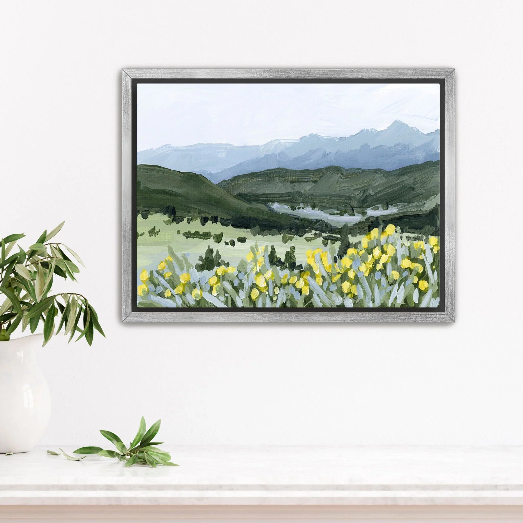 "Wildflower Hike" Art Print - The Mayfair Hall