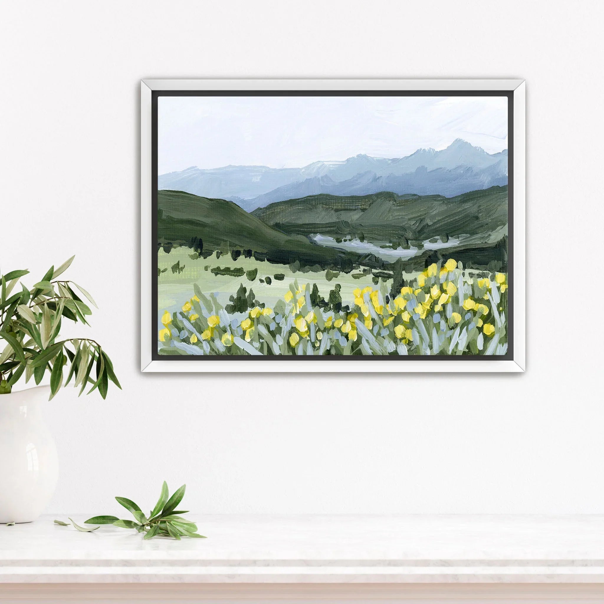 "Wildflower Hike" Art Print - The Mayfair Hall