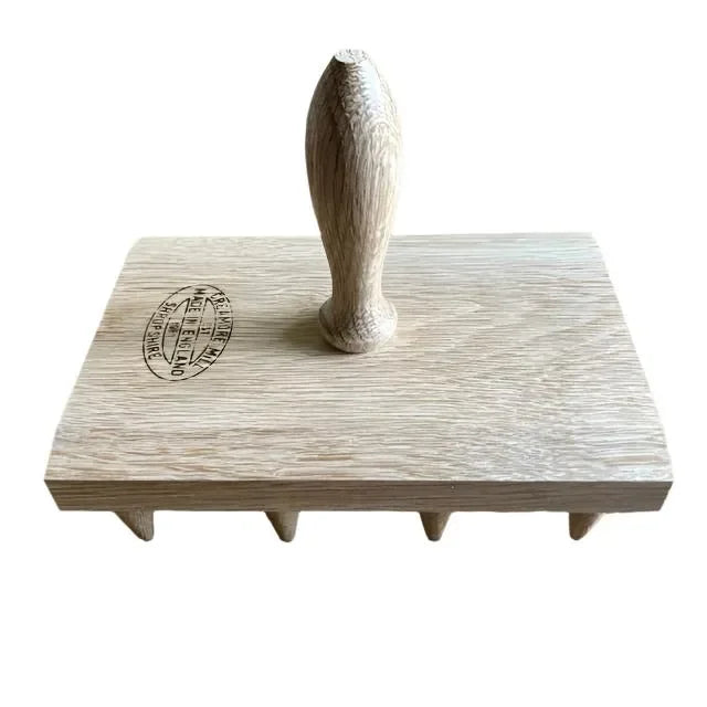 Wood Dibbler for Seed Trays & Beds- Multiple Seed Hole Maker - The Mayfair Hall