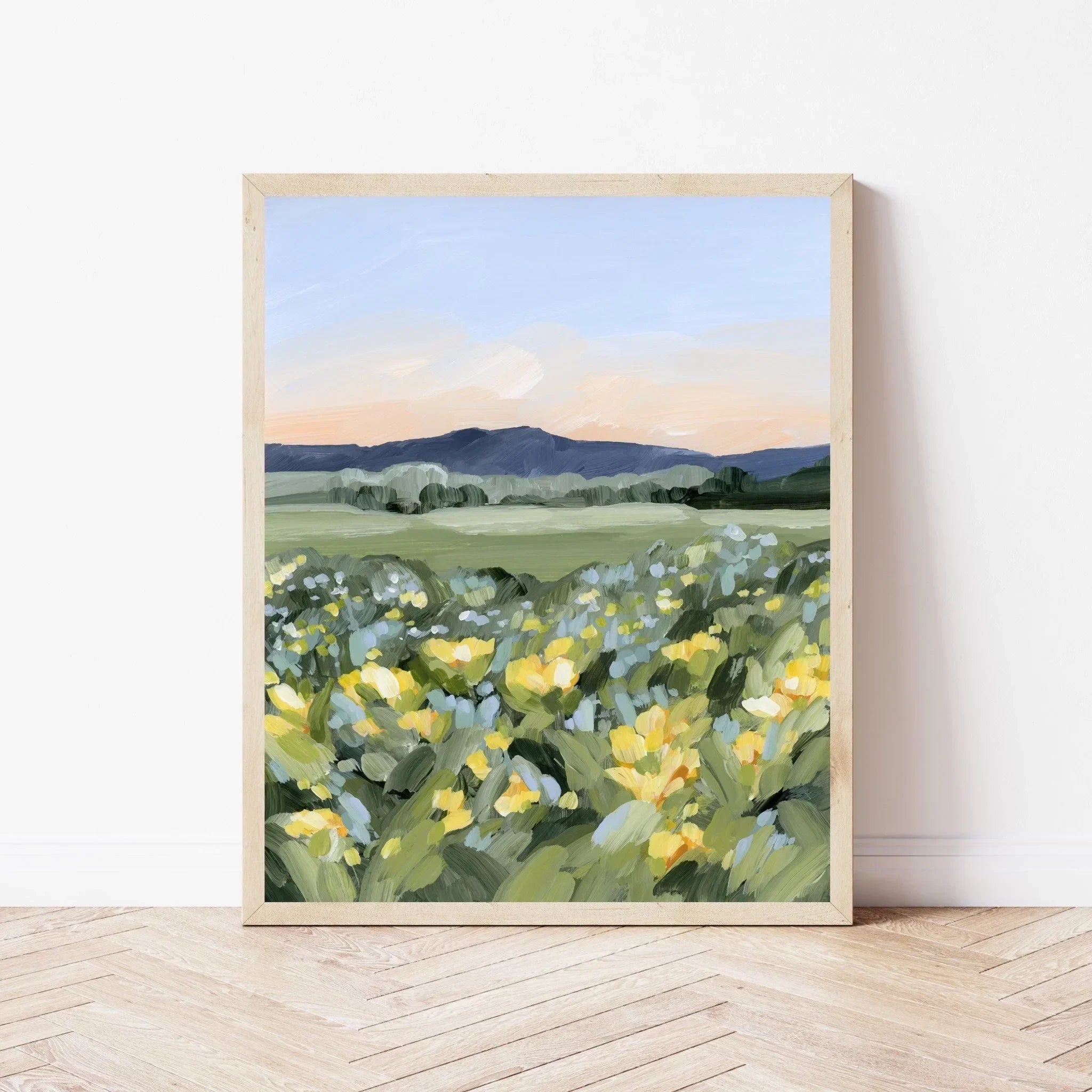 "Yellow Fields" Art Print - The Mayfair Hall