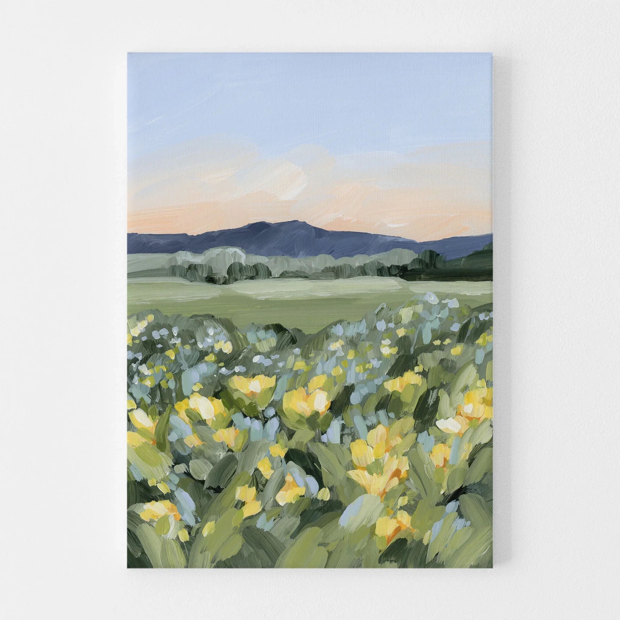 "Yellow Fields" Art Print - The Mayfair Hall