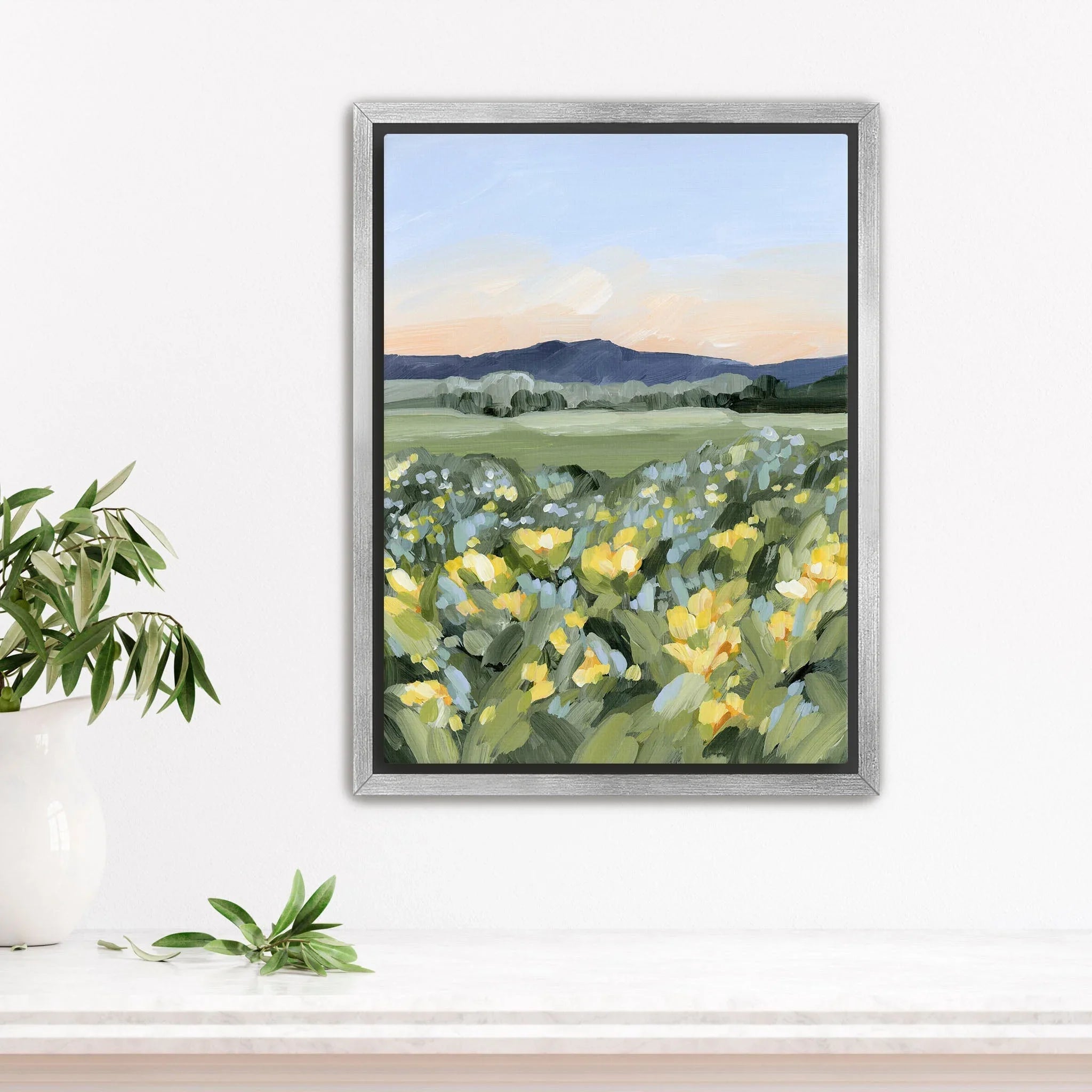 "Yellow Fields" Art Print - The Mayfair Hall
