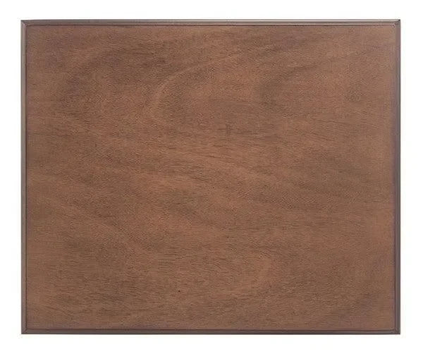 Athena Wood Accent Table in Brown - The Mayfair Hall