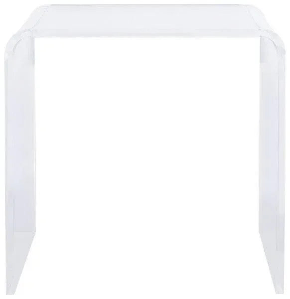 Pryor Acrylic Side Table in Clear - The Mayfair Hall