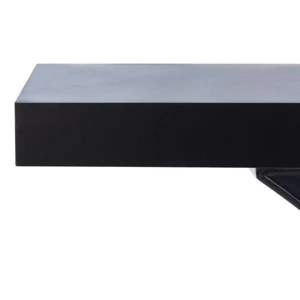 Dryden Wood Console Table in Black - The Mayfair Hall