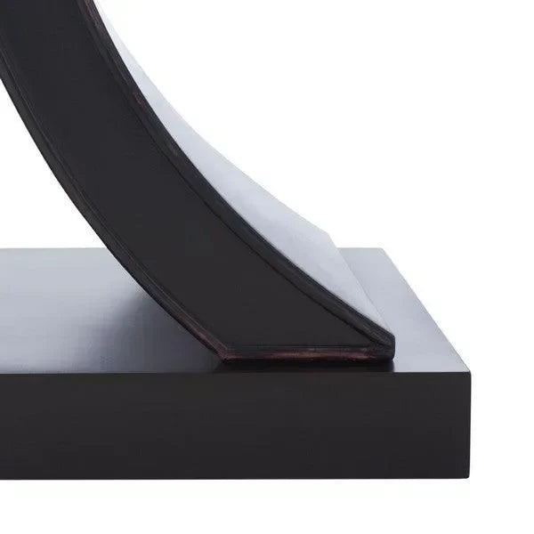 Dryden Wood Console Table in Black - The Mayfair Hall