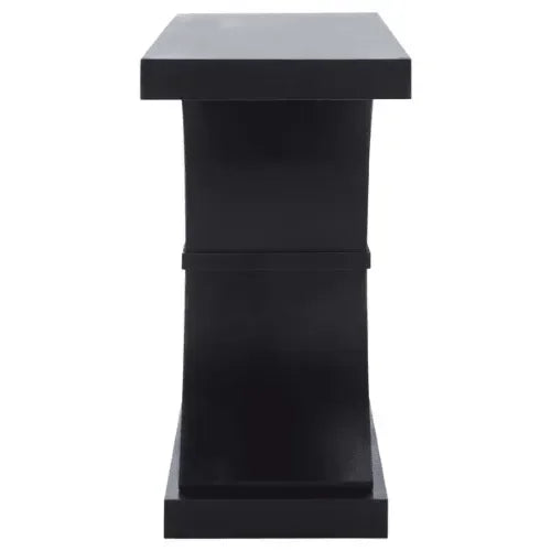 Dryden Wood Console Table in Black - The Mayfair Hall