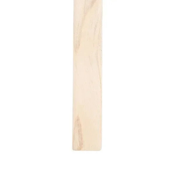 Abreu Woven Leather Counter Stool in White and Light Natural - The Mayfair Hall