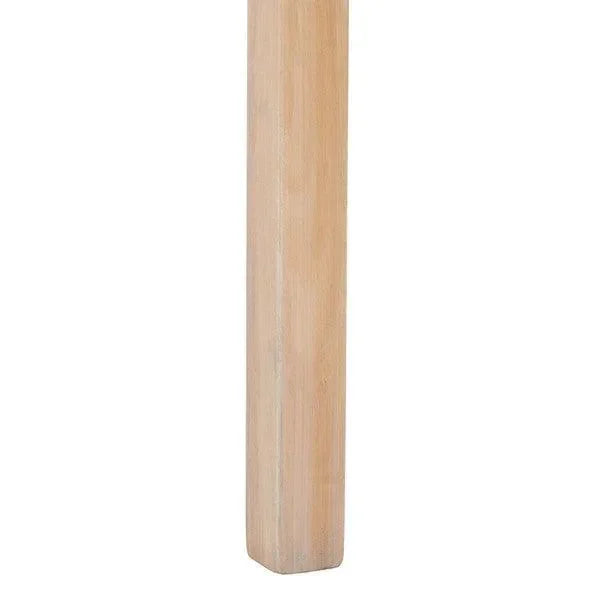 Tobie Rattan Bar Stool in Natural White Wash - The Mayfair Hall