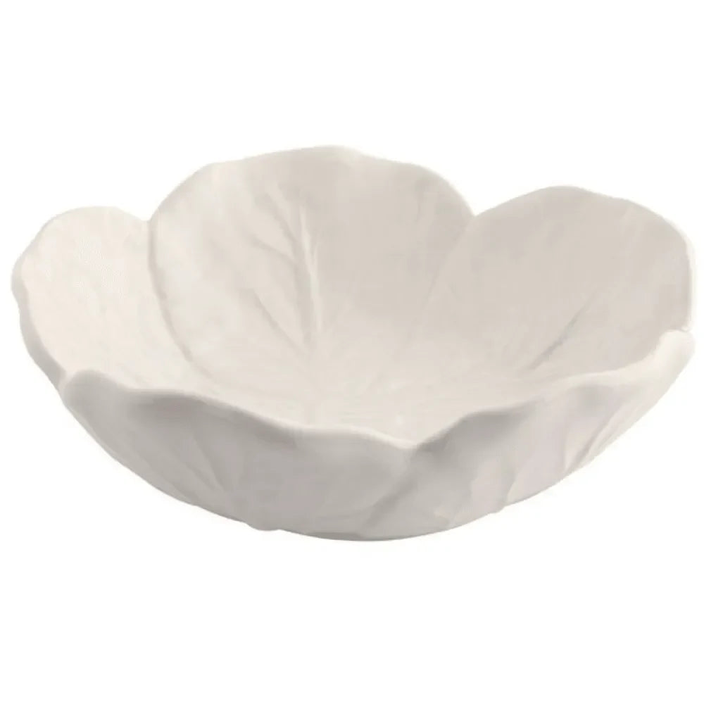 Cabbage Earthenware Bowl in Beige (Set of 4) - The Mayfair Hall