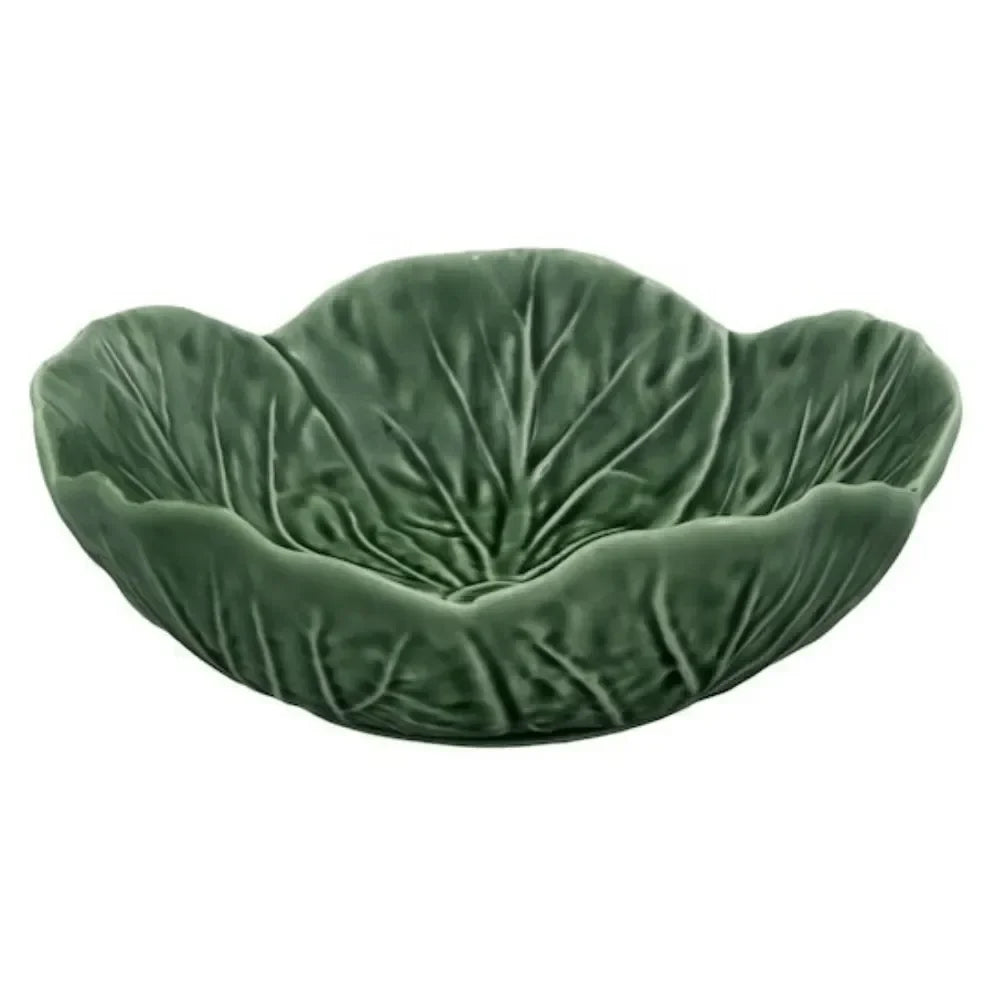 Cabbage Earthenware Bowl in Green (Set of 4) - The Mayfair Hall