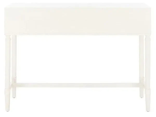 Estella Console Table in White with 4 Drawers - The Mayfair Hall