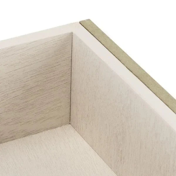 Estella Console Table in White with 4 Drawers - The Mayfair Hall