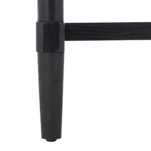 Estella Console Table in Black with 4 Drawers - The Mayfair Hall