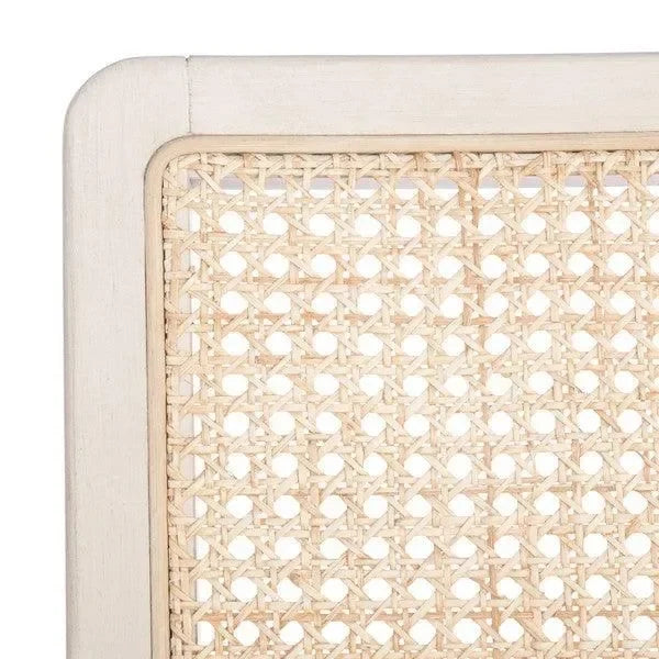 Benicio Rubberwood Dining Chair in White (Set of 2) - The Mayfair Hall