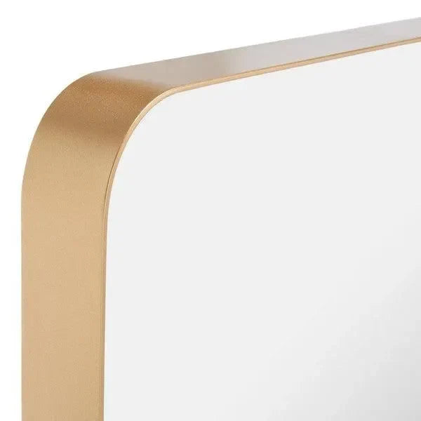 Almasy Iron Mirror in Gold - The Mayfair Hall