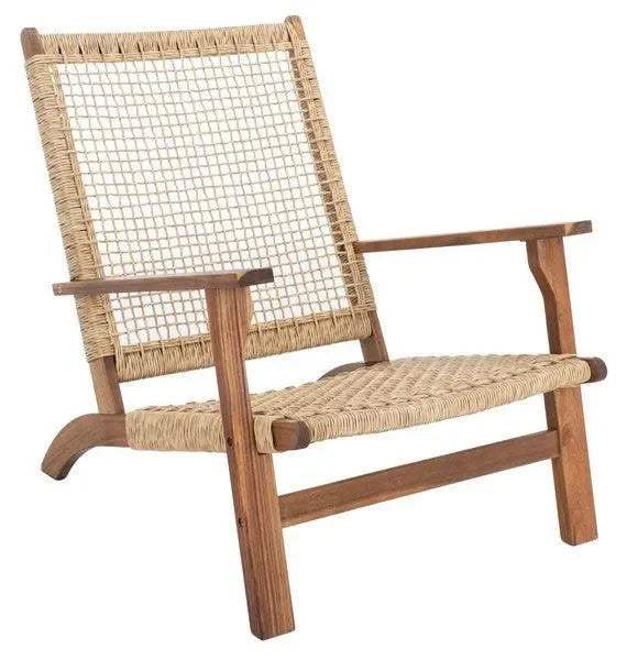 Deven Acacia Wood Coffee Set in Light Brown (Set of 5) - The Mayfair Hall