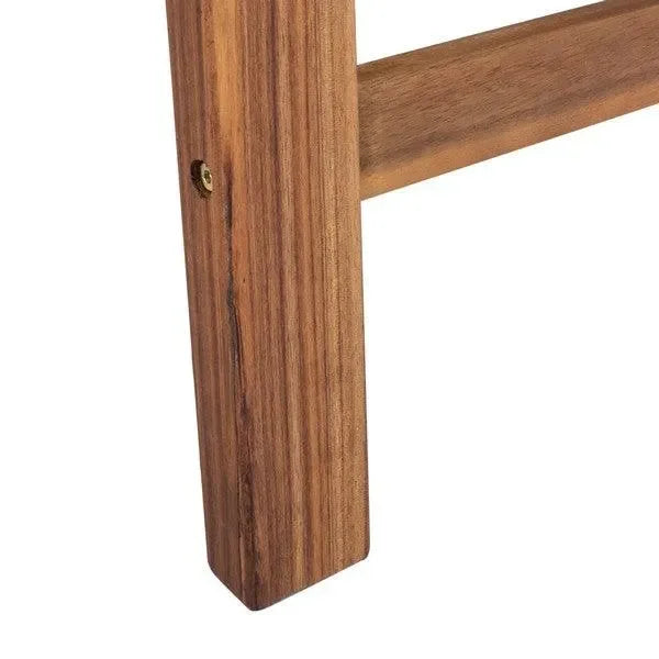 Deven Acacia Wood Coffee Set in Light Brown (Set of 5) - The Mayfair Hall