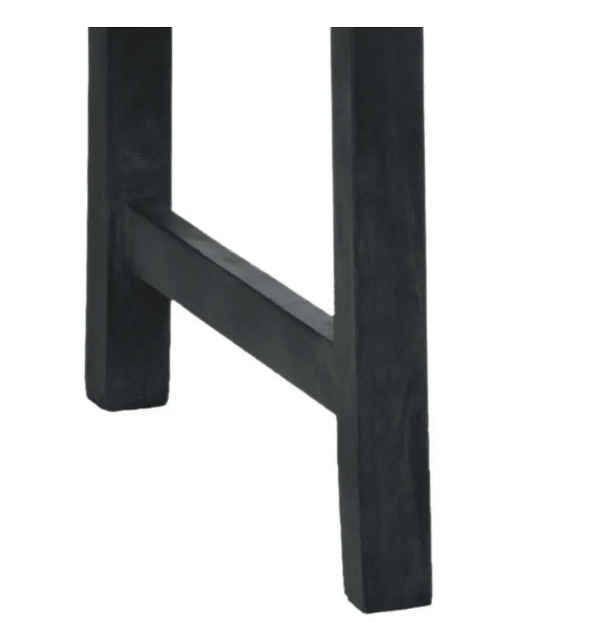 Mischa Acacia Wood Garden Bench in Dark Slate Gray - The Mayfair Hall