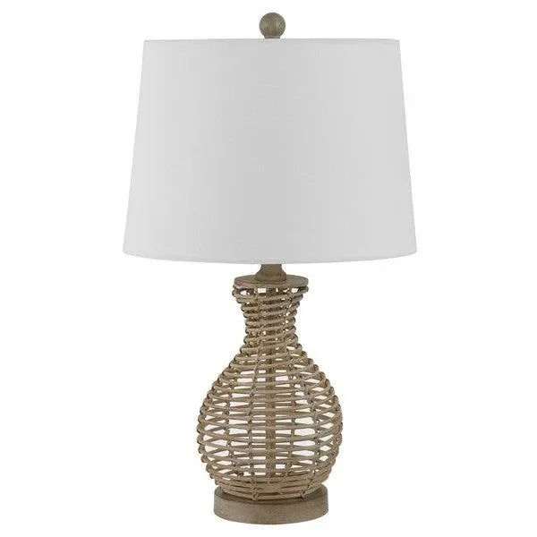 Flora Seagrass Table Lamp in Natural - The Mayfair Hall