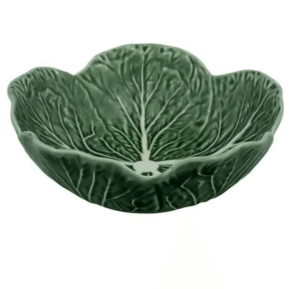 Cabbage Earthenware Dinnerware Set in Green (5 pieces) - The Mayfair Hall