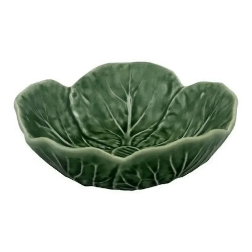 Cabbage Earthenware Bowl in Green (Set of 4) - The Mayfair Hall