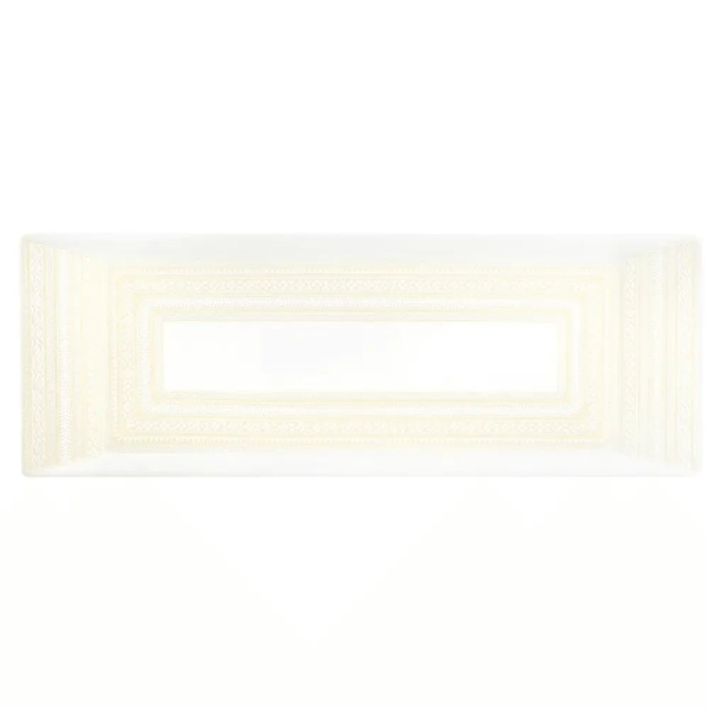 Ivory Porcelain Tart Tray - The Mayfair Hall