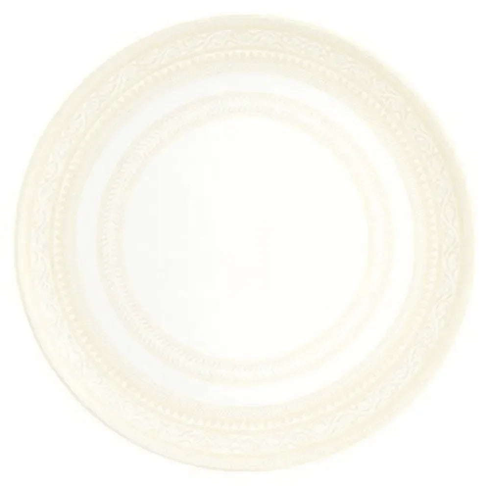 Ivory Porcelain Bread and Butter Plate (Set of 4) - The Mayfair Hall