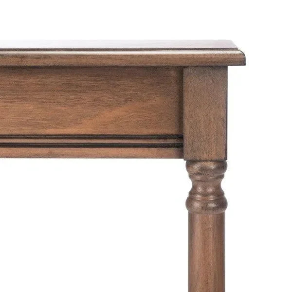 Tinsley Wood Accent Table in Brown - The Mayfair Hall
