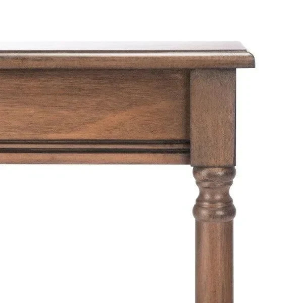 Tinsley Wood Accent Table in Brown - The Mayfair Hall