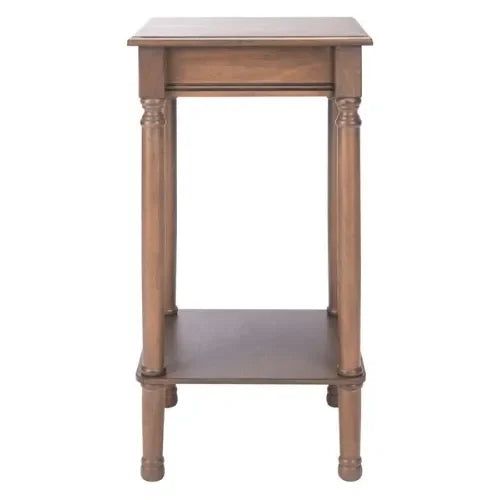 Tinsley Wood Accent Table in Brown - The Mayfair Hall