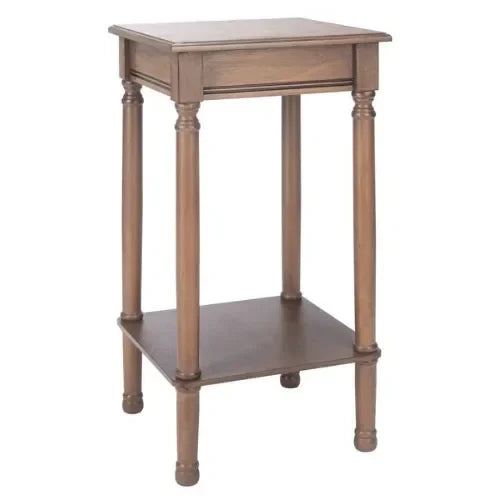 Tinsley Wood Accent Table in Brown - The Mayfair Hall