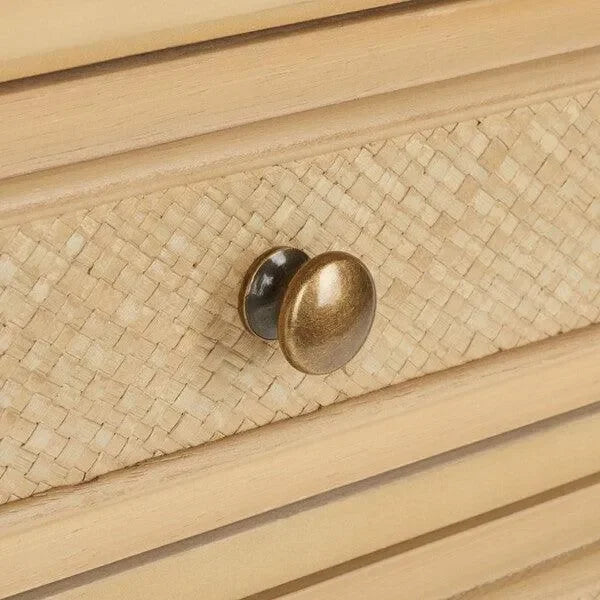 Ahab Bayur Wood Accent Table in Light Blonde - The Mayfair Hall