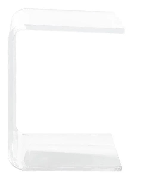 Upton Acrylic Side Table in Clear - The Mayfair Hall