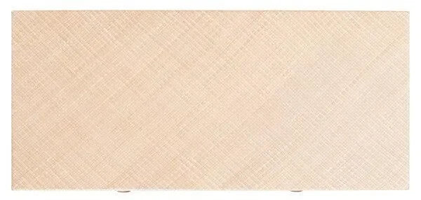 Apis Raffia Wood Console Table in Light Natural with 2 Drawers - The Mayfair Hall