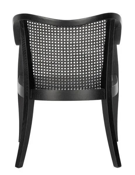 Maika Wood Dining Chair in Black - The Mayfair Hall