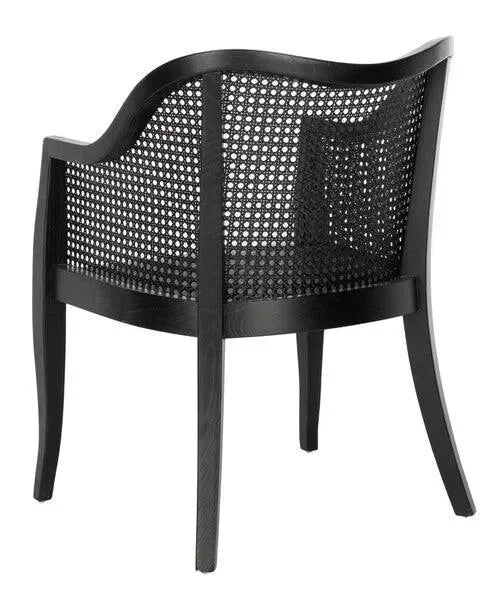 Maika Wood Dining Chair in Black - The Mayfair Hall