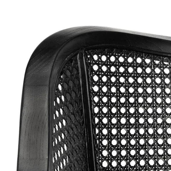 Maika Wood Dining Chair in Black - The Mayfair Hall