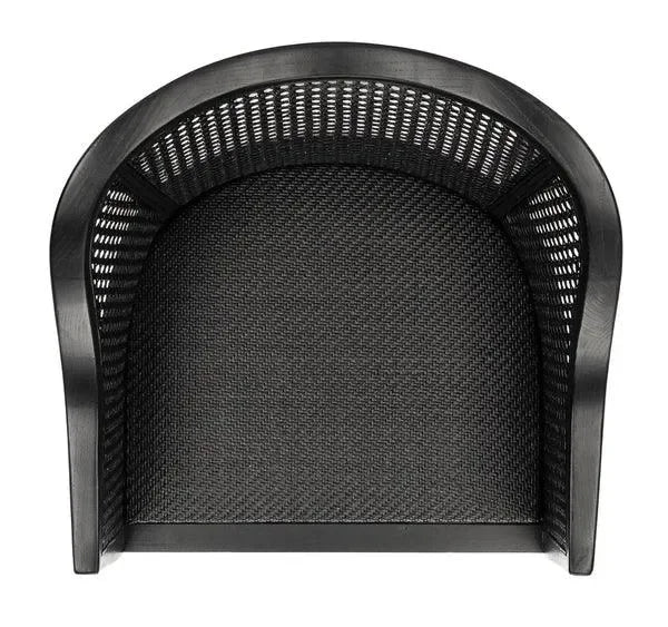 Maika Wood Dining Chair in Black - The Mayfair Hall